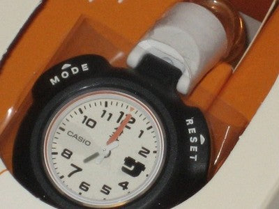 see description CASIO Sauna Watch Wristwatch Japan gift SAN-100H Orange