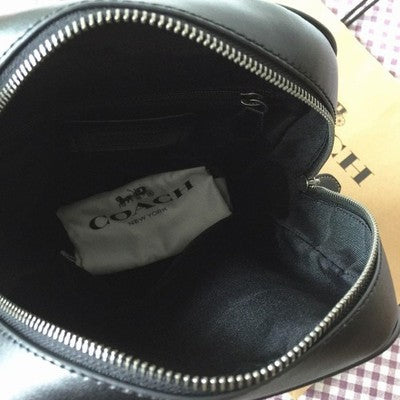Coach Graham Pack In Blocked Signature Canvas W/ Varsity Stripe C3229 Outlet New