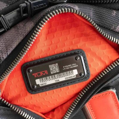 TUMI 232399CHR/ALPHA BRAVO Kelly Sling Bag Body Bag 2411064 Black orange