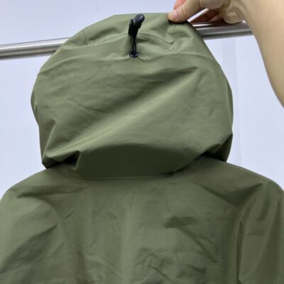 see description sizeS-3XL Arcteryx Water Windproof Zip Front Jacket Green