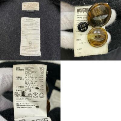size S NEIGHBORHOOD Military Coat Model name L-1D/C-COAT Used