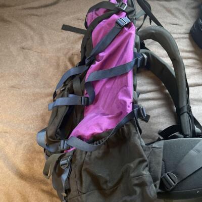 ARC'TERYX BOR 70 Arc'teryx Backpack Out of print rare Black & Purple