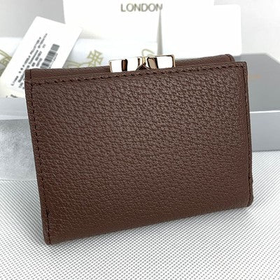 Vivienne Westwood Tri-fold Wallet Vivienne Westwood Clasp Wallet 13V138 Coffee