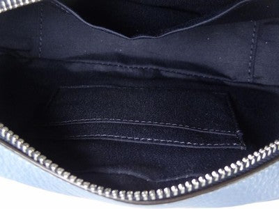 COACH SVUOI mini jamie camera bag varsity stripe Silver/Indigo Multi CB868