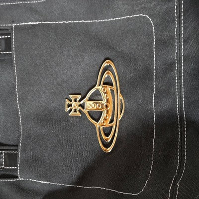 Vivienne Westwood Orb Logo Tote Bag Shoulder Bag Storage