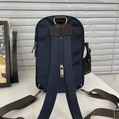 TUMI Multifunctional Business Shoulder Bag Crossbody Bag Backpack Bluepp