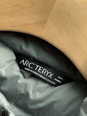 see description size M-5XL Arc'teryx Logo Stand Collar Lightweight Down Jacket
