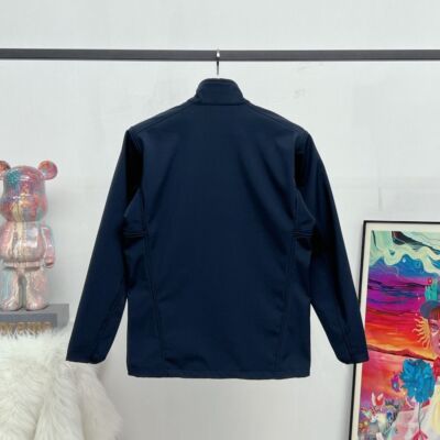 see description 4colors Arcteryx Logo Windproof Stand Collar Long Sleeve Jacket