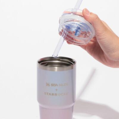 Starbucks Stainless Steel Tumbler Stanley Gradient Blue Pink