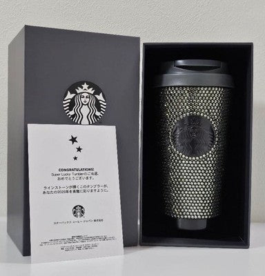 1000 Limited Starbucks 2026 LuckyBag LimitedEdition Rhinestone Tumbler gift JP_5