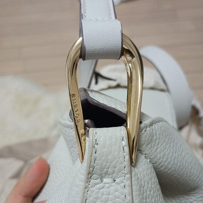 Polène Tonka shoulder bag for Women Mini Bag with Shoulder white