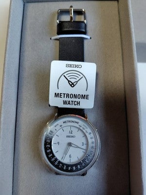 SEIKO Metronome Watch SMW001B Casual Line With Box From Japan Black