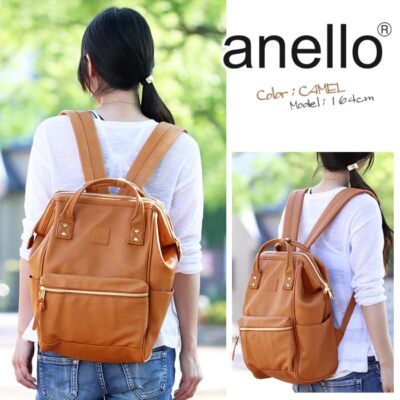 check description 7colors Anello Clasp Backpack RETRO AHB3771Z Business Unisex