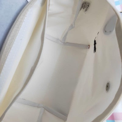 Longchamp Le Pliage S Tote Bag Handbag collapsible Outlet Ivory NEW