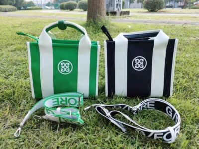 G/FORE Golf Shoulder Bag Handbag with Belt Strap Canvas Fabric Unisex