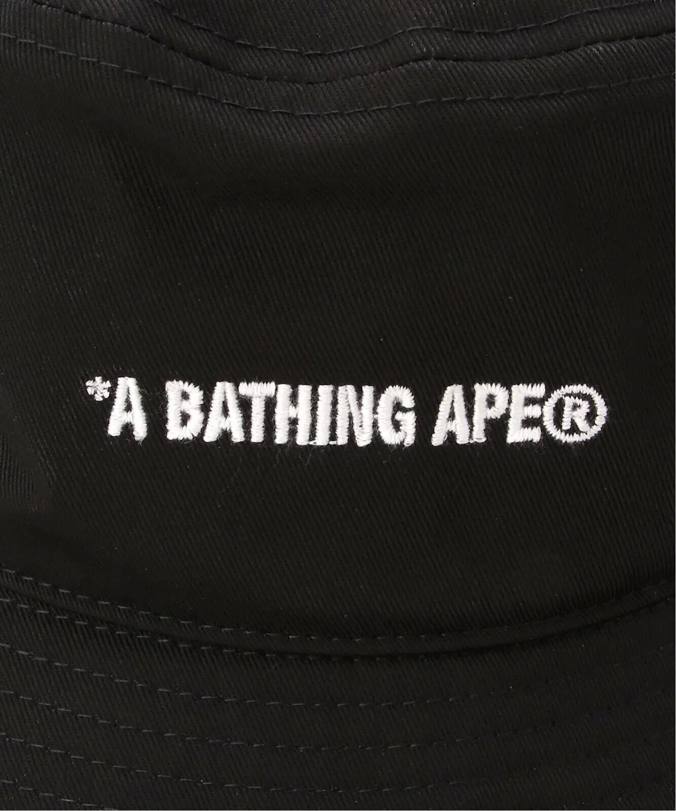 A Bathing Ape Men's Bucket Hat 2024 Model Embroidery Japan