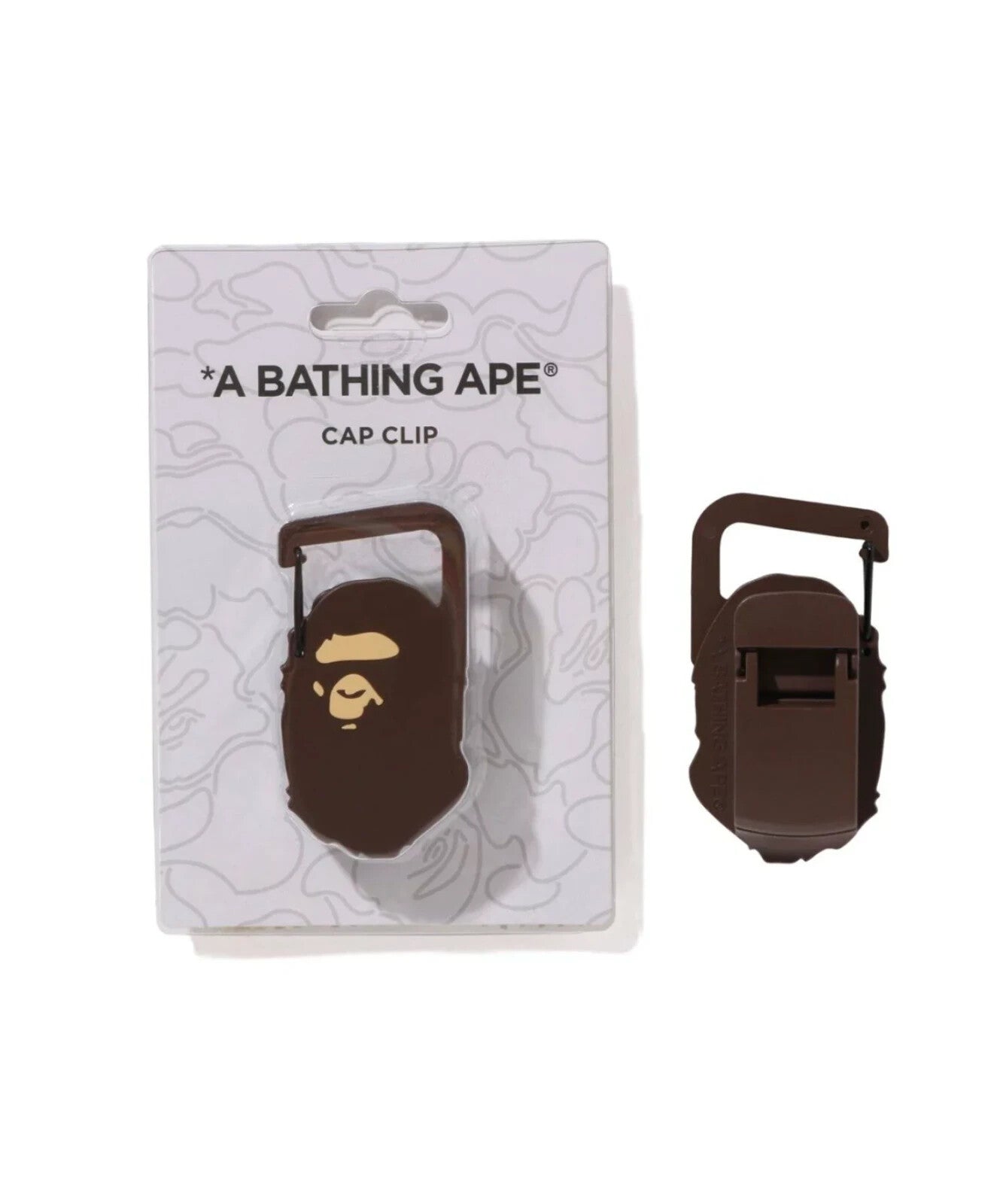 A BATHING APE Men's RAINBOW JACQUARD METAL APE HEAD ONE POINT LOGO PIN CAP