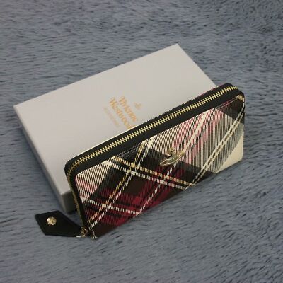 check description Vivienne Westwood Long Wallet 55VV305 Checked pattern