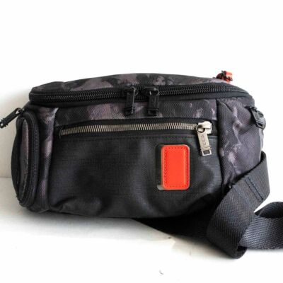 TUMI 232399CHR/ALPHA BRAVO Kelly Sling Bag Body Bag 2411064 Black  orange