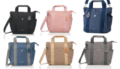 check description chose 6colors anello 2WAY mini tote bag BERRY AIM0733 NEW