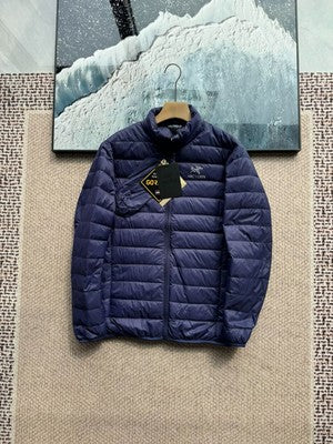 see description size M-5XL Arc'teryx Logo Stand Collar Lightweight Down Jacket