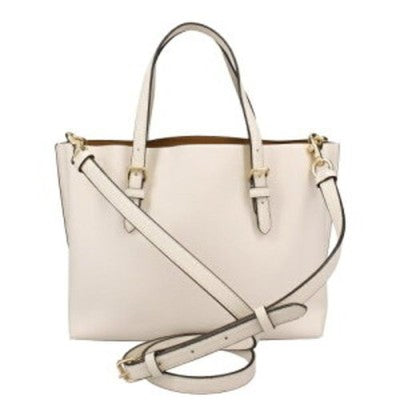 COACH Mollie Tote 25 Shoulder Bag C4084 Chalk True Red Outlet New