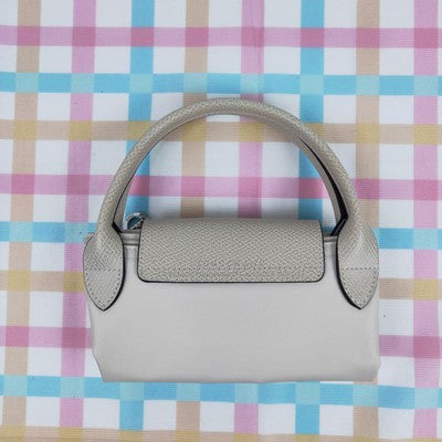 Longchamp Le Pliage S  Tote Bag Handbag collapsible Outlet Ivory NEW