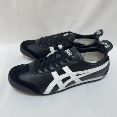 Check Description Sizes 23.5-28cm Onitsuka Tiger Sneakers MEXICO 66 Black White