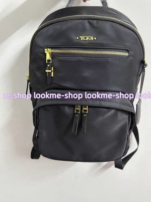 tumi Voyageur Carson women Backpack Black/Gold travel