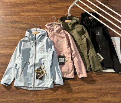 check description size S-2XL ARC’TERYX proof Hardshell Punching Jacket Wind Zip