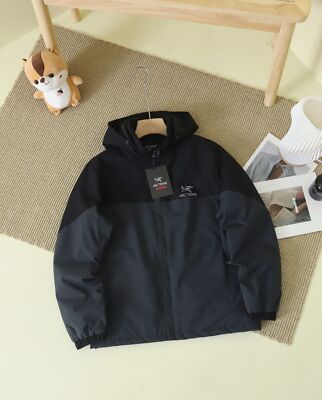 see description size L-4XL ARC'TERYX hard shell water windproof hooded jacket