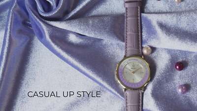 SEIKO Metronome Watch Casual Upstyle SMW003BP quartz Water resistant Purple acs
