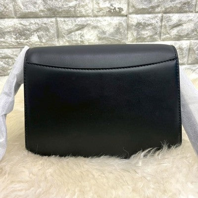 CAFUNE Pendulum Shoulder Bag Crossbody bag Leather Black Gold hardware