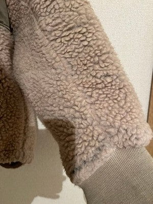 THE NORTH FACE PURPLE LABELWool Boa Fleece Denali Jacket NA2151N Beige