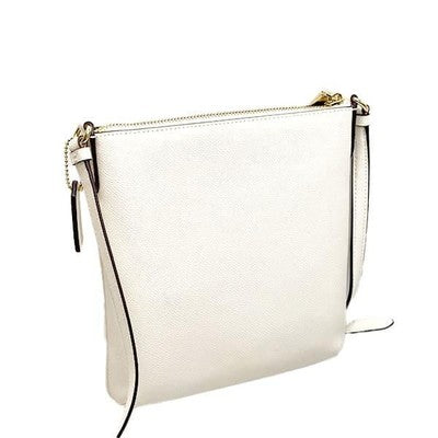 COACH Shoulder Bag Leather Mini Rowan File Bag Crossbody Purse CE871 IMCHK Chalk