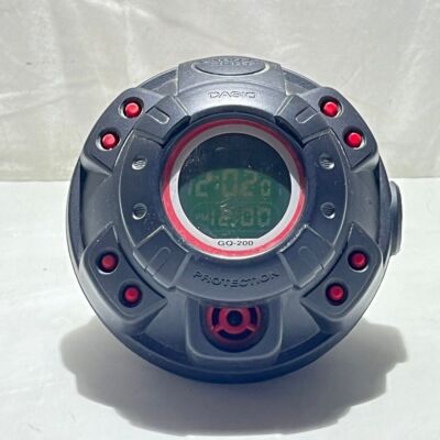 CASIO G-SHOCK GQ-200 MUSCLE TIME Alarm Clock Vintage Operation confirmed Used
