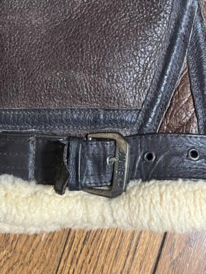 AVIREX flight jacket B-3 S size shearling leather Equipment Unisex