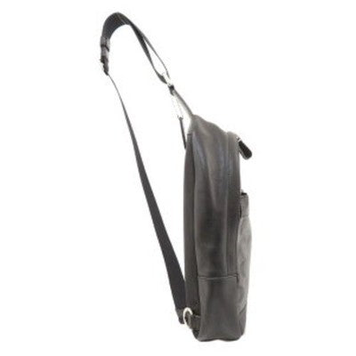 Coach Signature Body Bag Shoulder Bag Black F54787 Used