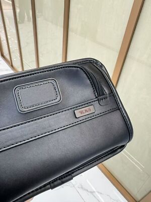 see description 2colors TUMI Clutch Bag Blue 22104DHr Bag Black Blue outlet cp