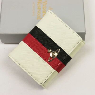 check description Vivienne Westwood Tri-fold Wallet Clasp Bi-fold 13VV153