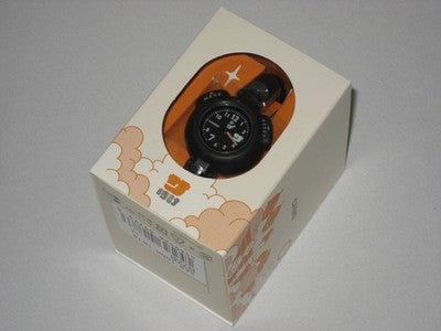 see description CASIO Sauna Watch Wristwatch Orange Black Japan gift SAN-100H
