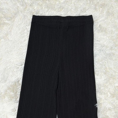 Discontinued model Issey Miyake pants set M black pleats women's