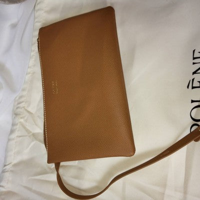 POLENE Brown Shoulder Bag Large Women's Large Capacity Bag Brown