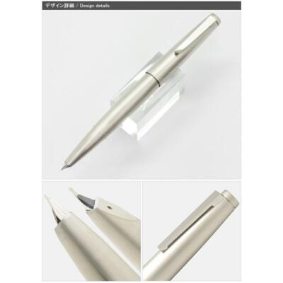 【Nib EF,F,M】 Bargain Price LAMY 2000 Brushed Stainless Steel Fountain Pen (L02)