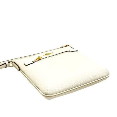 COACH Shoulder Bag Leather Mini Rowan File Bag Crossbody Purse CE871 IMCHK Chalk