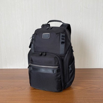 TUMI ALPHA BRAVO "SEARCH" Backpack Black 232789 Outlet Size 43*35*21dp