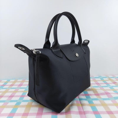 Longchamp Le Pliage S  Tote Bag Handbag collapsible Outlet all black NEW