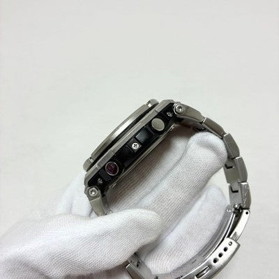 Casio Watch G-STEEL Radio Solar GST-W110D-7AJF Silver Men Analog Digital japan