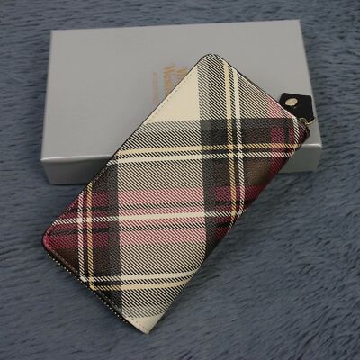 check description Vivienne Westwood Long Wallet 55VV305 Checked pattern
