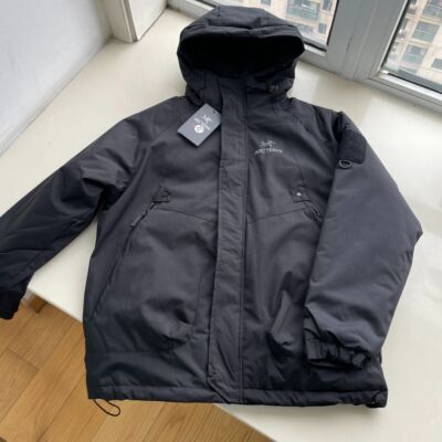 see description size M-2XL ARC'TERYX New Graphite Work Down Cotton Jacket